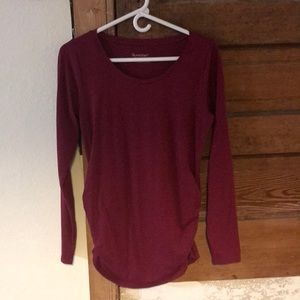 Long sleeve maternity shirts
